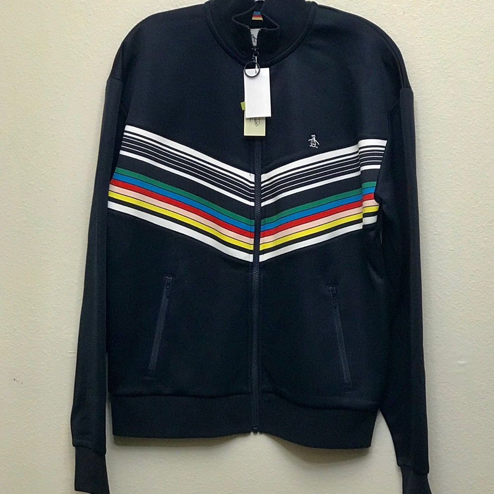 COPY - Original Penguin Zip Up Vintage Style Pull…
